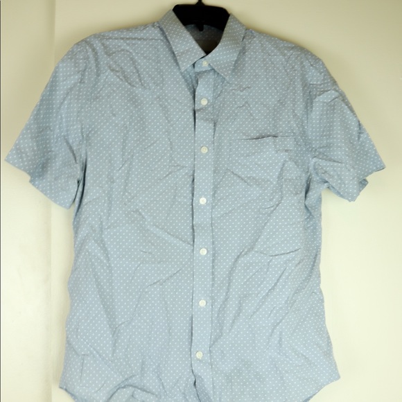 Classic Fit Micro Star Short Sleeve Sport Shirt - Picture 5 of 8